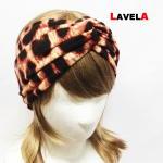 Leopard Twist Turban Headband/knit