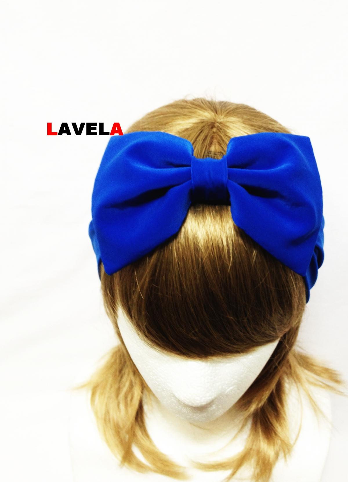 [K*B 25FW 2차] Multicolor Bobo headband WOVEN HEADBAND BLUE
